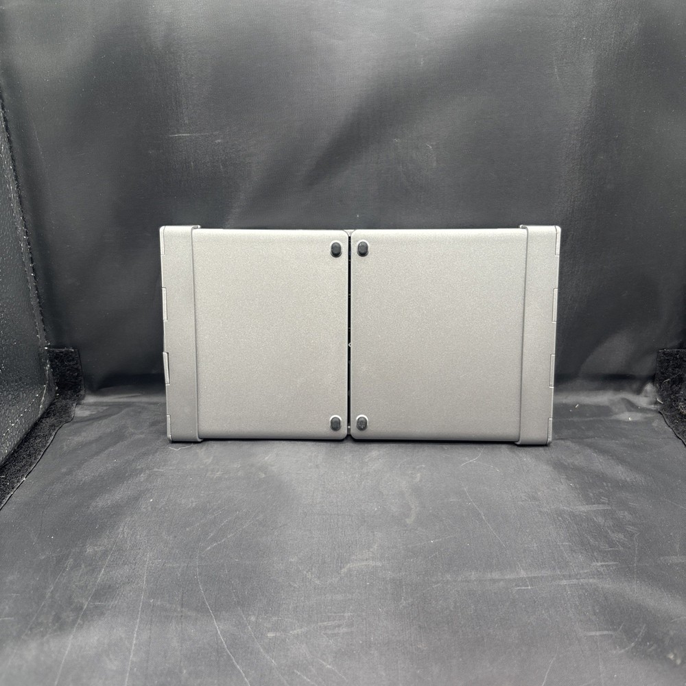 ProtoArc XKM01 Foldable Wireless Keyboard Mouse Combo, Rechargeable, Silver.