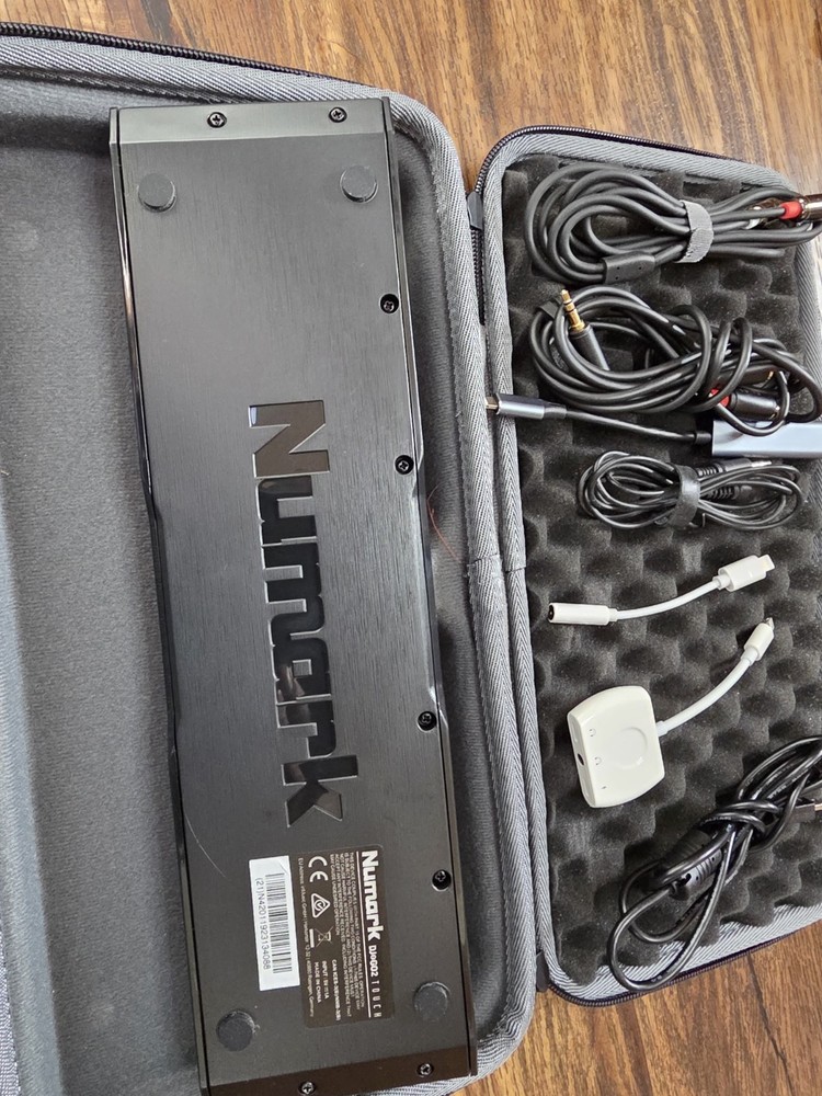 Numark DJ2GO2 Touch | Pocket DJ Controller with Jog Wheel Scratch