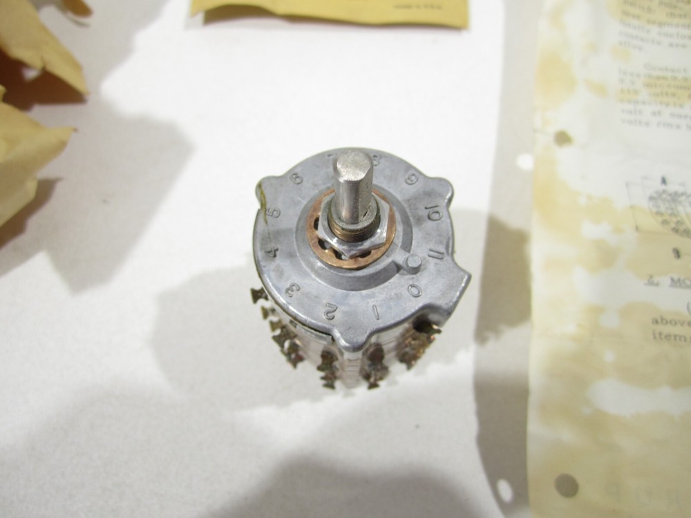 Leeds & Northrup Type 31-3 Rotary Selector Switch UNUSED