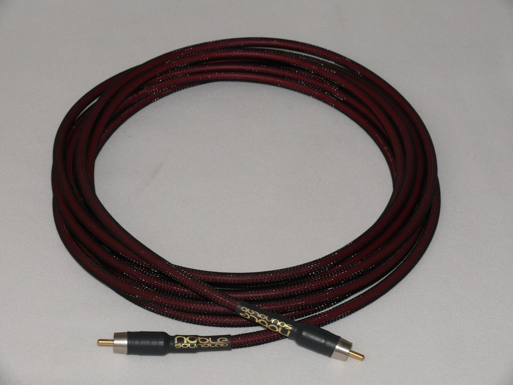 NOBLE SOUNDLAB PACKAGE: SPEAKER CABLES, SUBWOOFER CABLE, INTERCONNECTS
