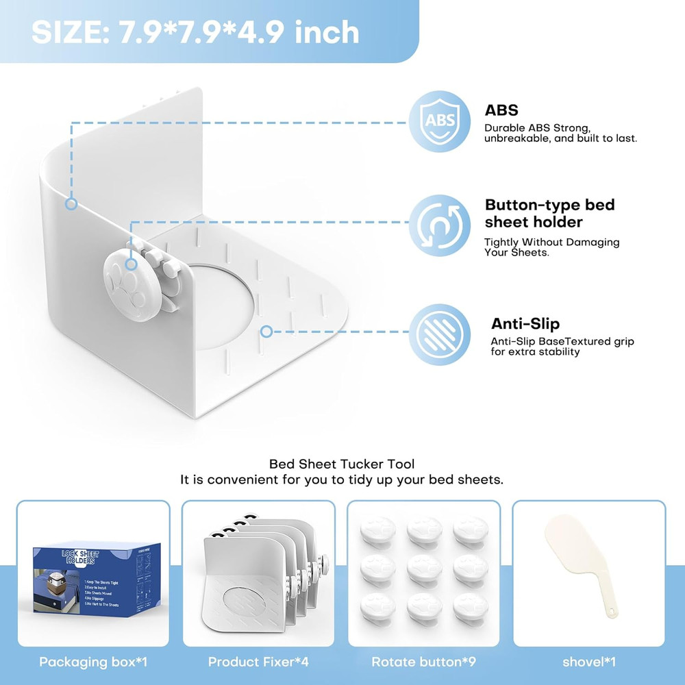 Sheet Holders Bed Sheet Holder Bed Sheet Holders for Corners Sheet Holders Keep