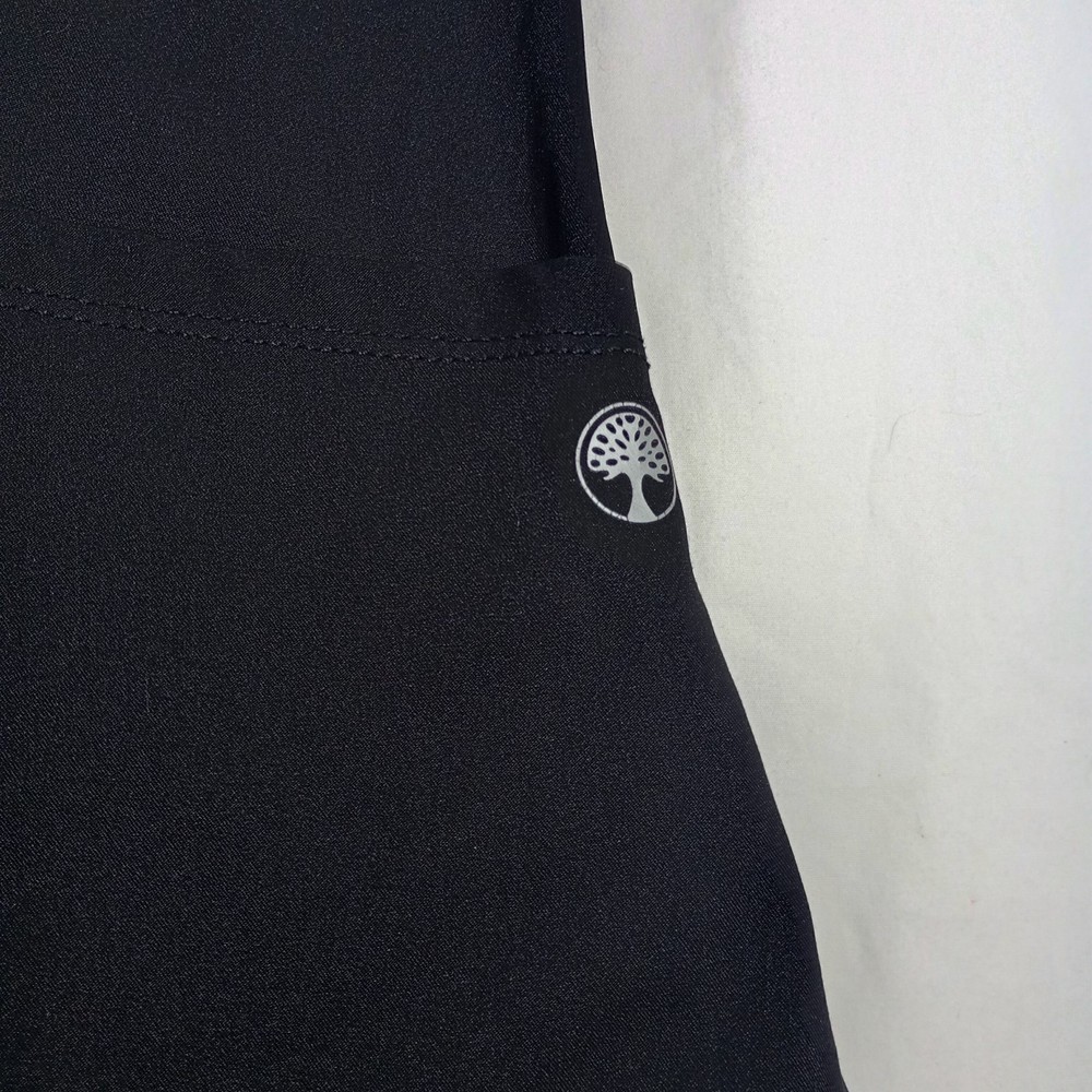 HH Works Black Lab Jacket Warmup Polyester 3 Pocket Snap Front Size Large