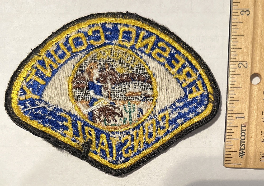 DEFUNCT Fresno County CONSTABLE Patch