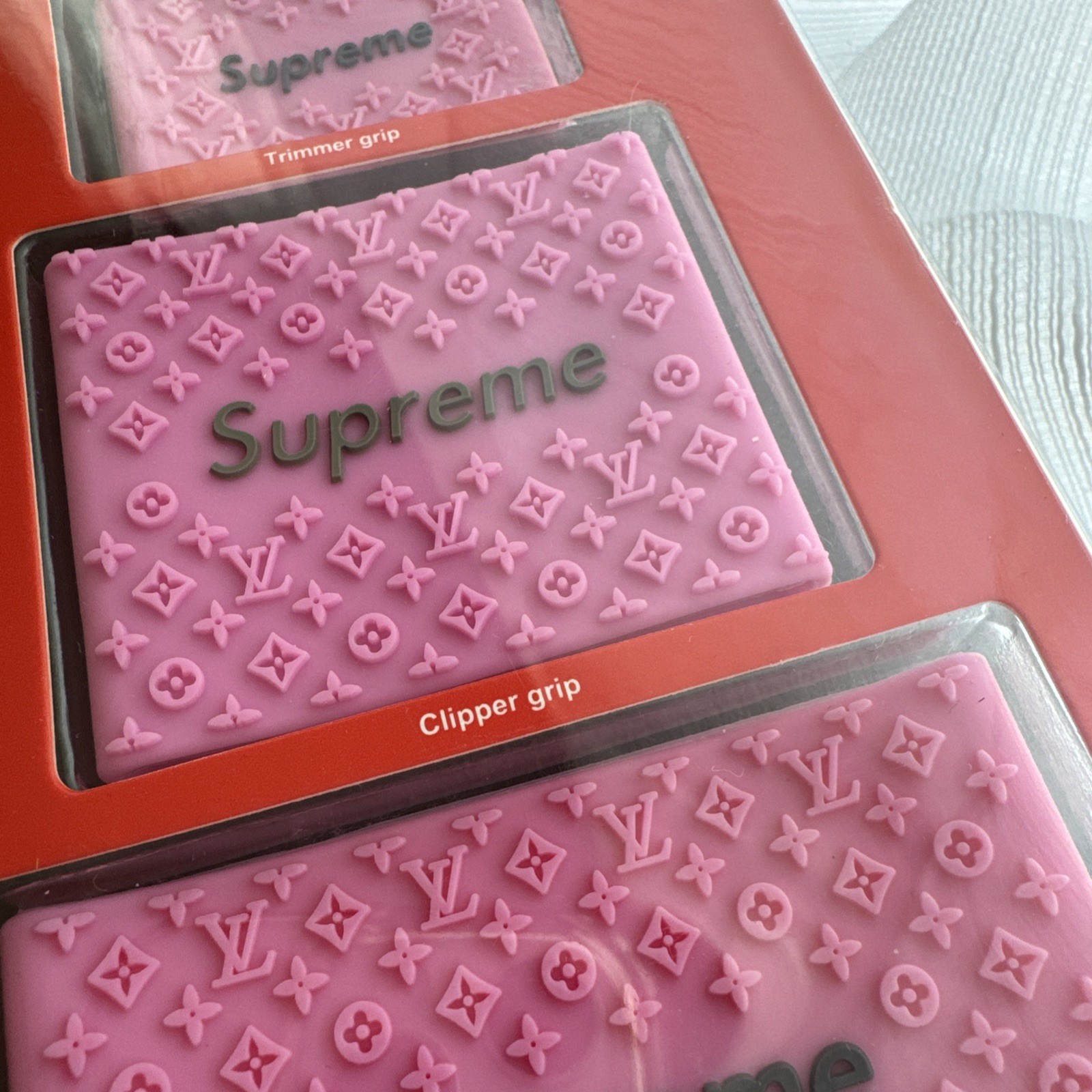 PINK Clipper Grips Barber Tool Barber Nation Gripper
