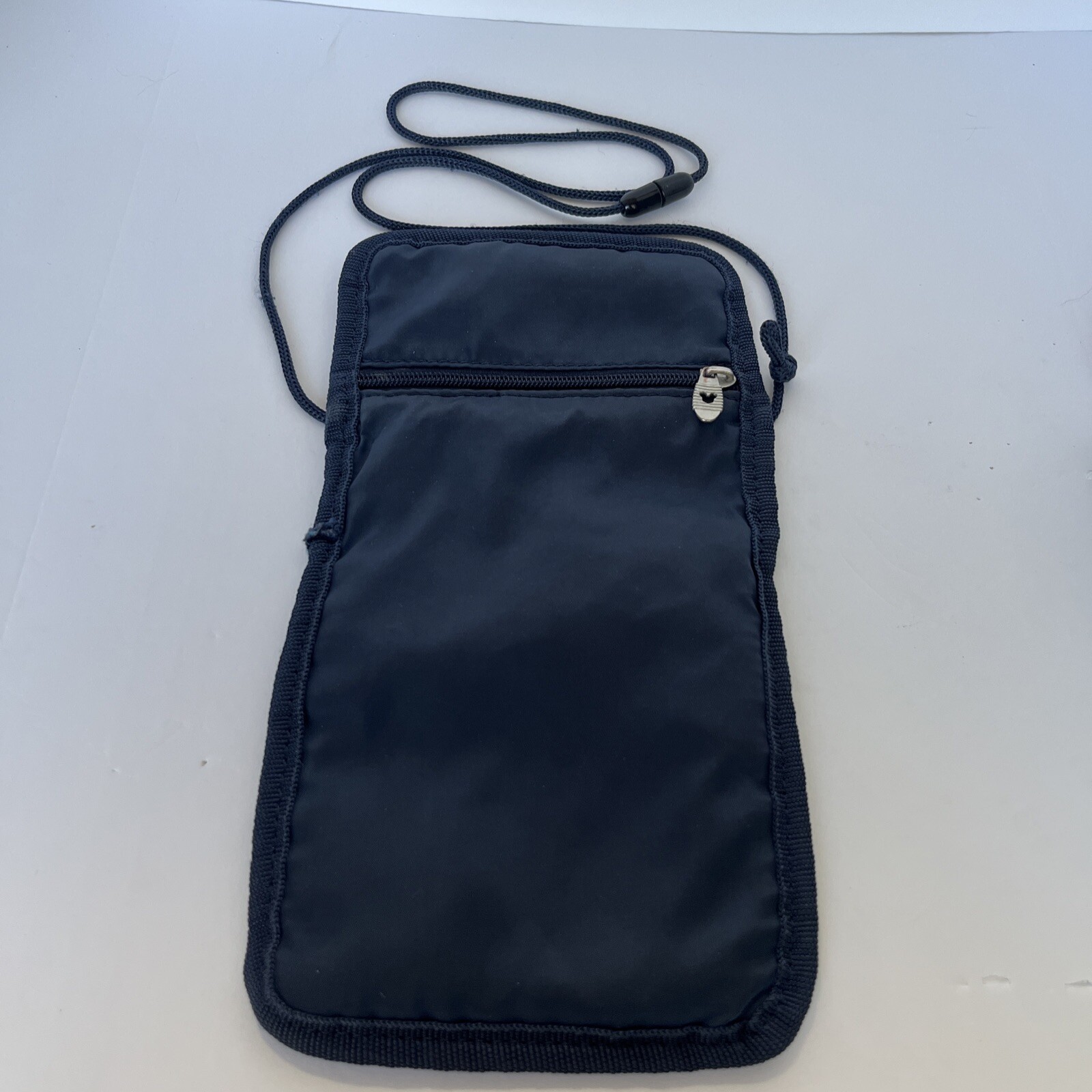 Disney TAG Travel Accessories Gear Navy Blue Neck Wallet ID Holder Bag