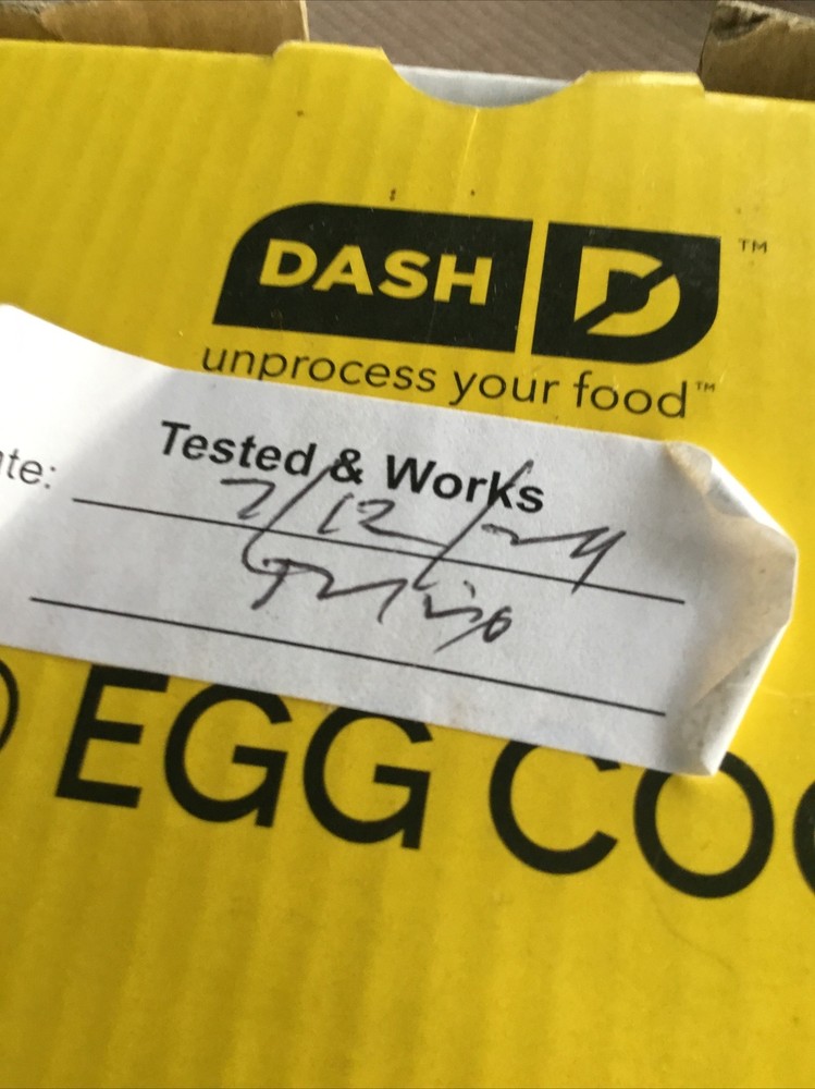 (238). Rapid Egg Cooker 6eggs At A Time Dash Tested
