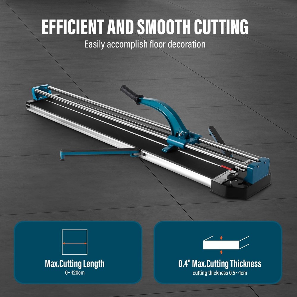 Tile Cutter 48 Inch, Manual Tile Cutter All-Frame,Tile Cutting
