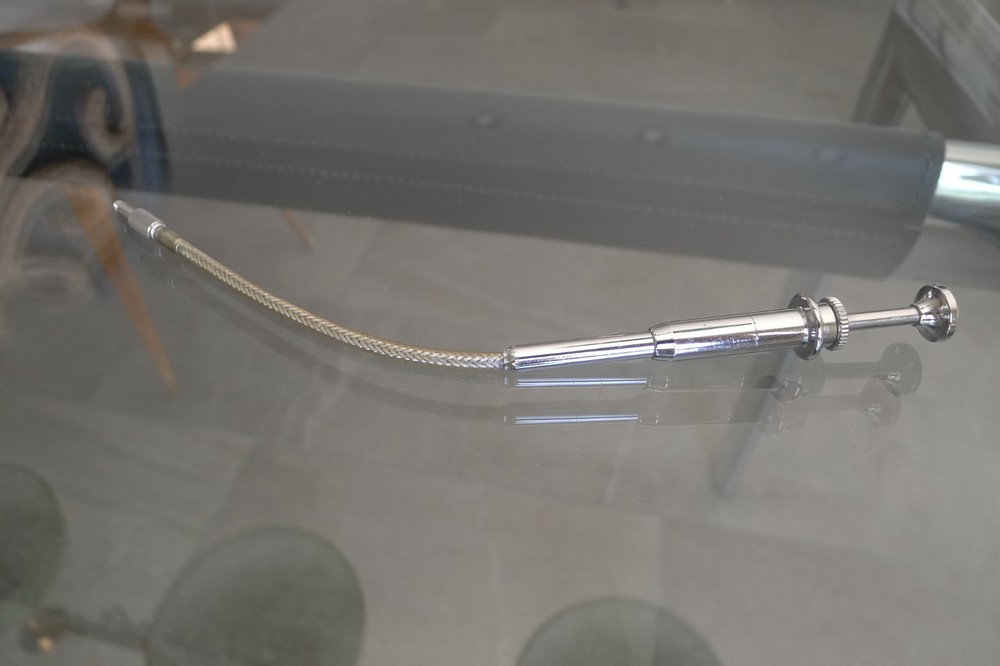 Konica Shutter Release Mechanical Cable 8" locking For Leica Hasselblad Camera