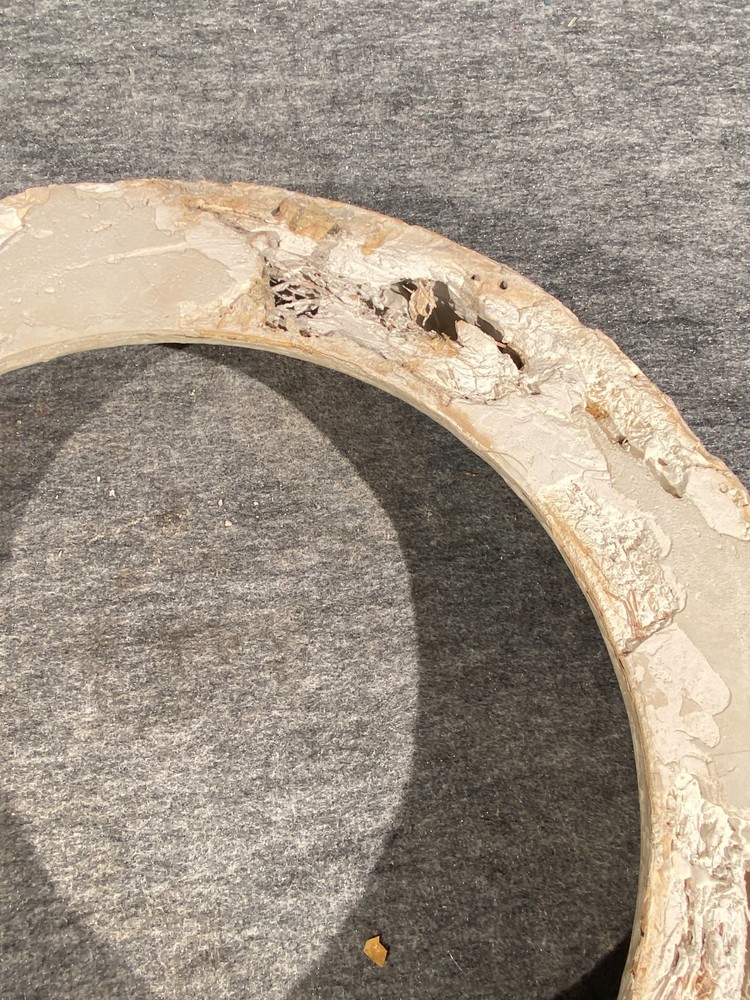 Plaster Ceiling Medallion 24" Vintage Reclaimed