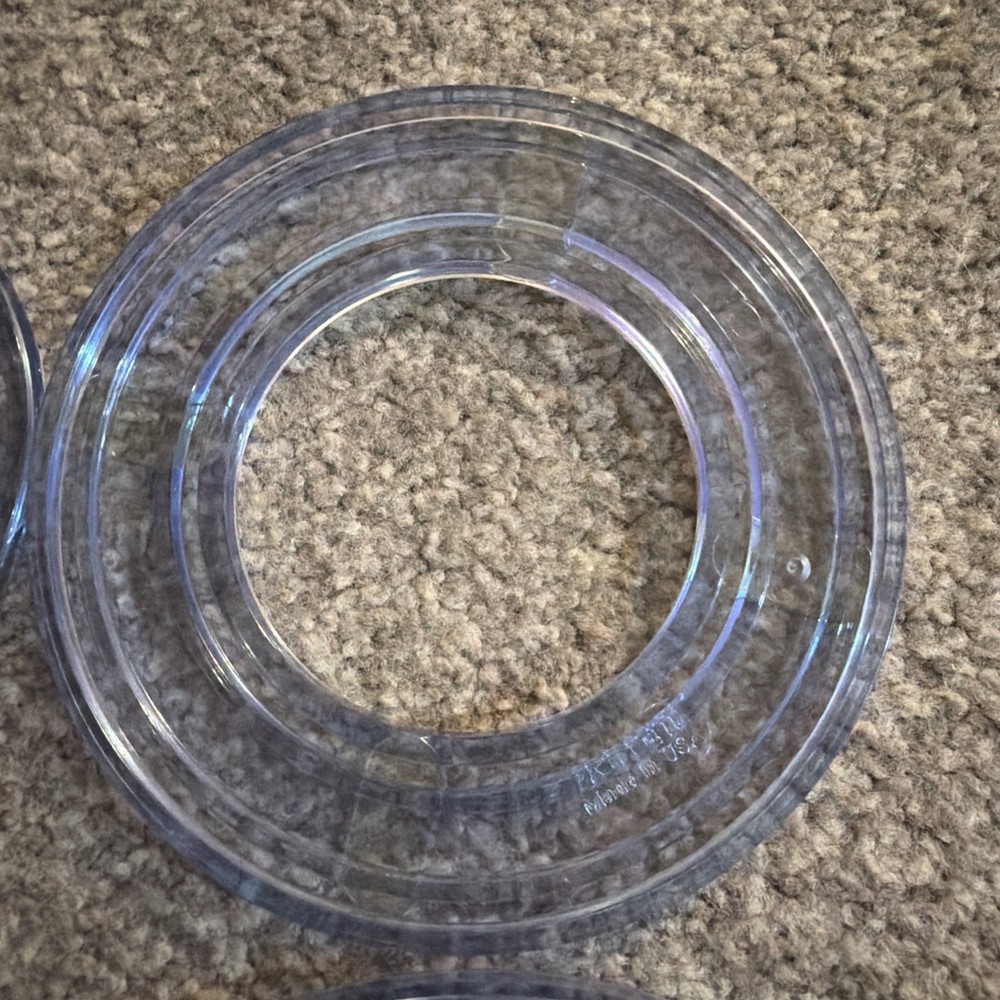 Creative Memories Custom Cutting System 4 Oval Pattern Template Set Scrapbooking