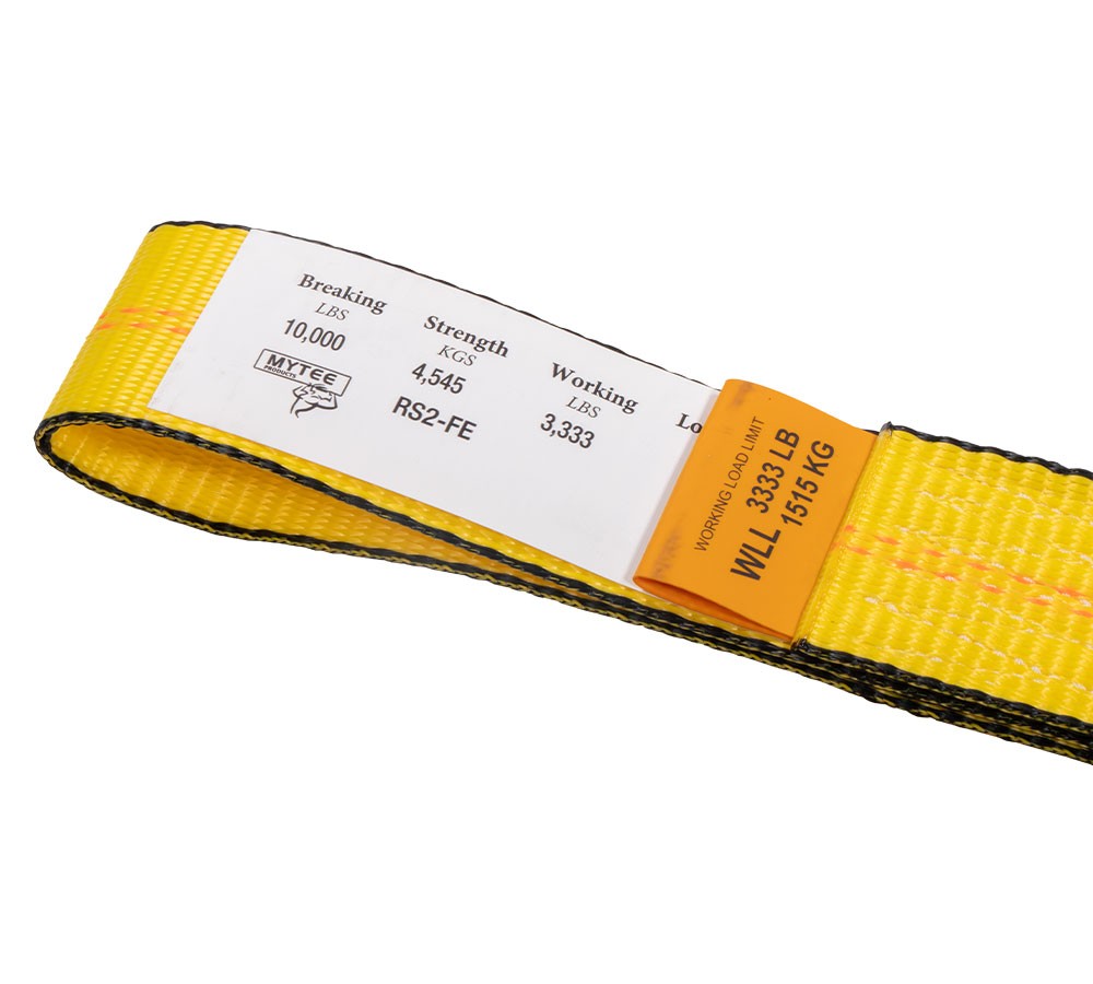 2PK 2"x11"Replacement Fixed End Tie Down Strap w/Flat Hook & Bolt Loop 3333lbs