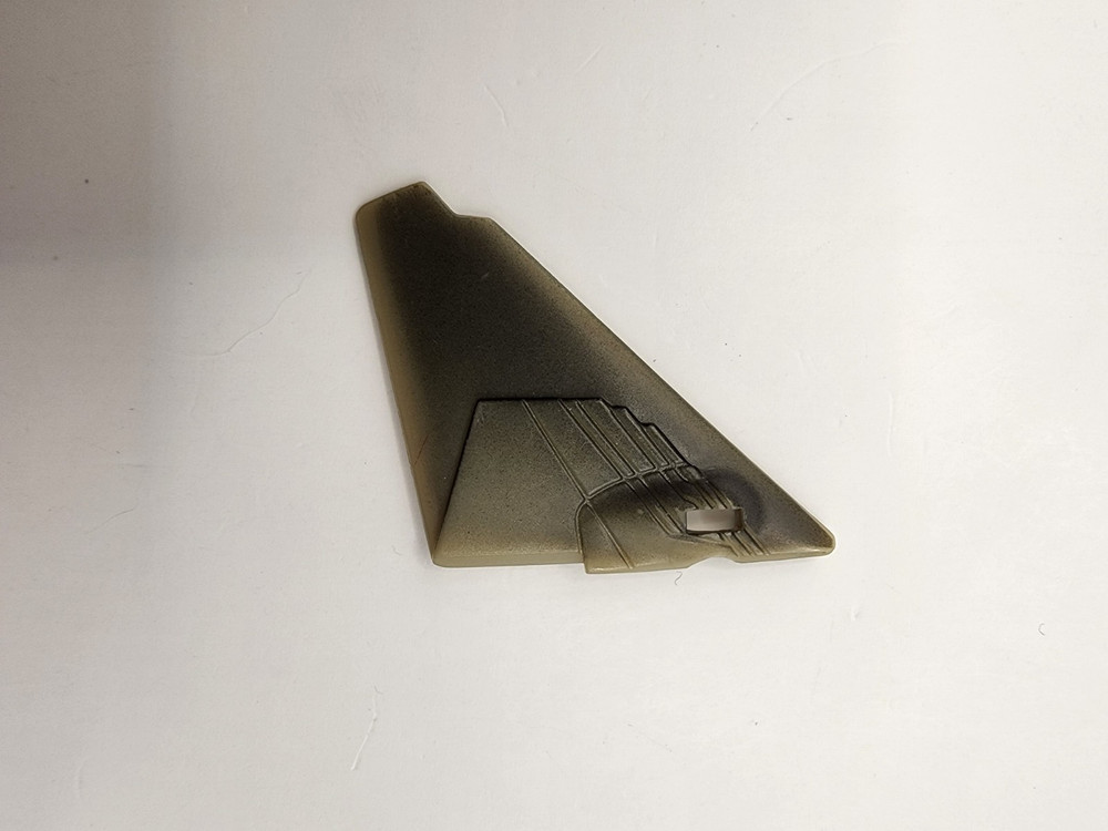Transformers 2007 Movie Starscream right vertical fin wing part only
