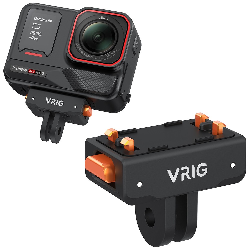 Lightweight Quick Release Mount VRIG Magnetic Camera 2-Prong Camera Mount Base