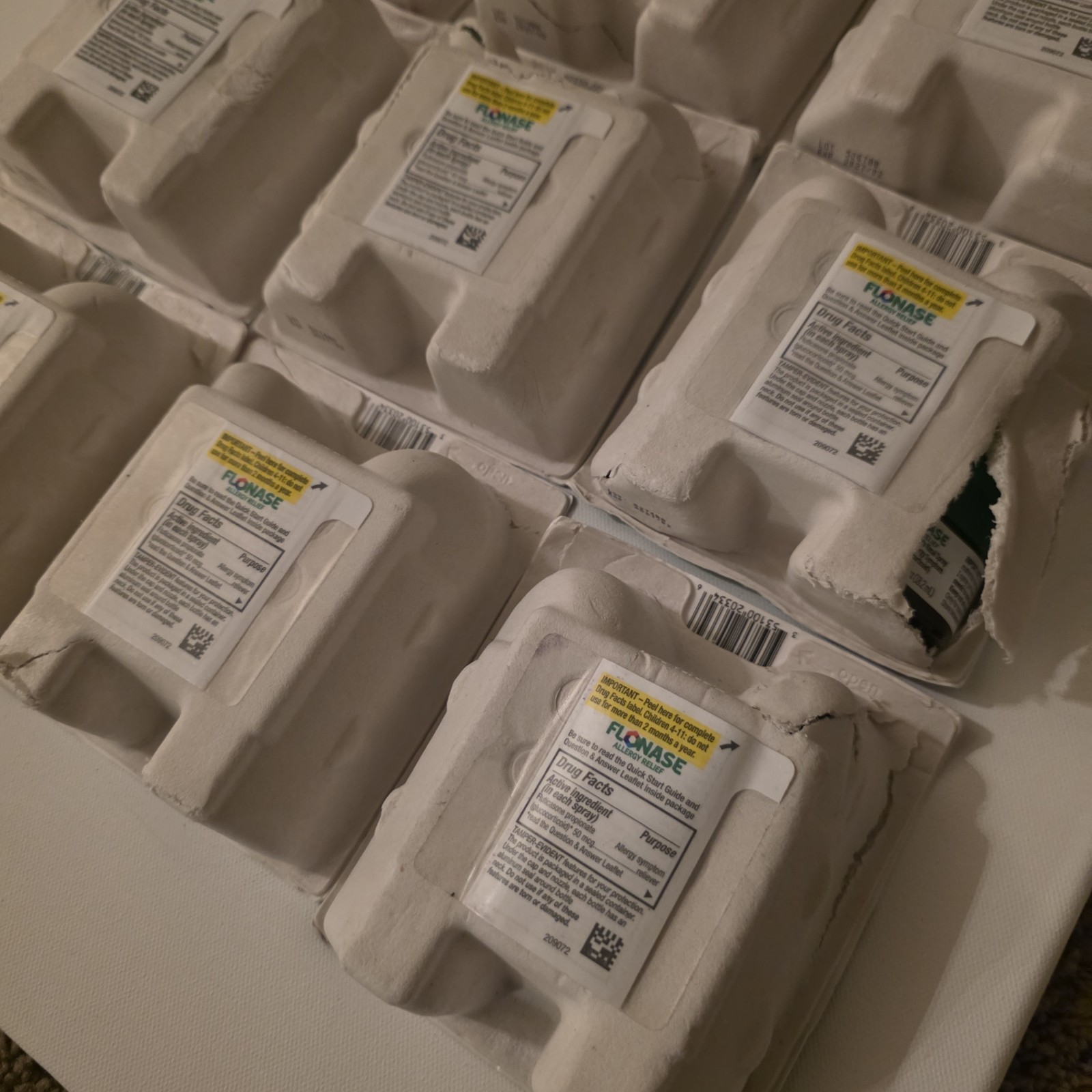 Flonase Allergy Relief Twin Pack *DMG* 2 X 144 (288) Sprays Exp 2027-28