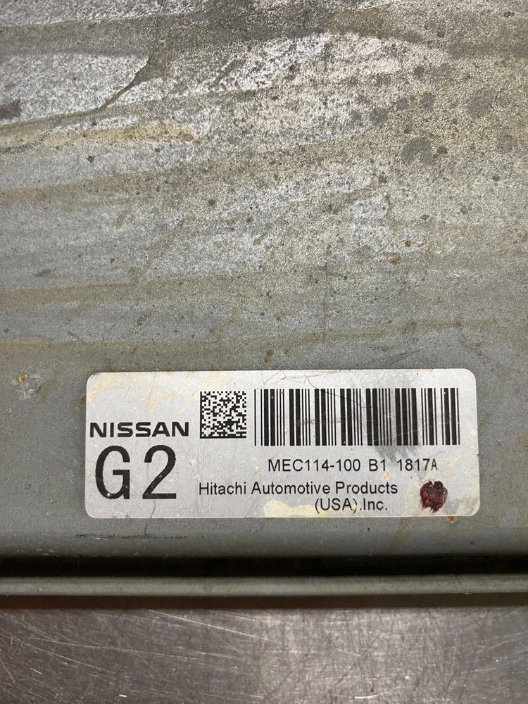 2011-2013 Altima MEC114-100 B1 Computer Brain Engine Control ECU ECM EBX Module