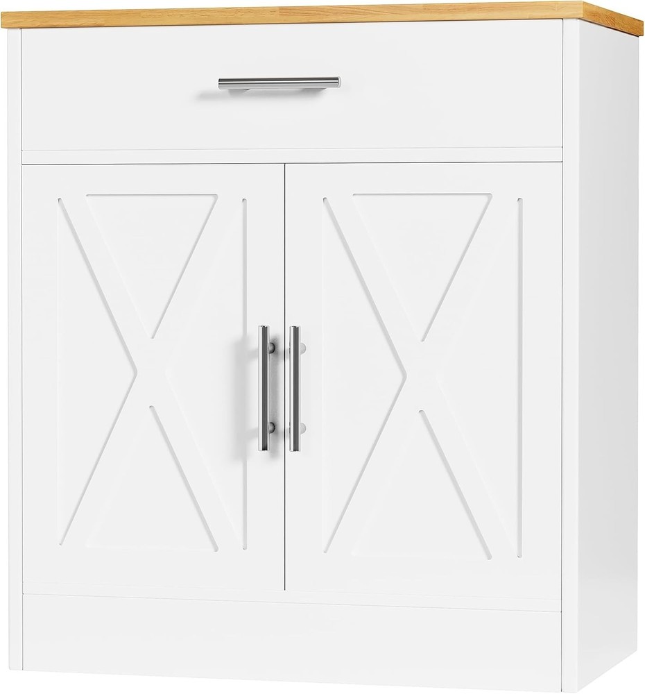 Kitchen Buffet Cabinet Storage W/ Adjustable Shelf Modern Kitchen