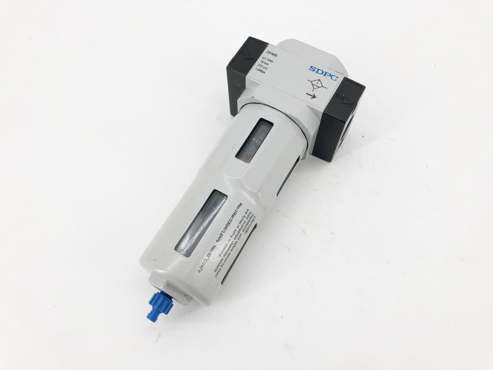 New SDPC DF400 Drain Filter 3/4" 230psi - No Box