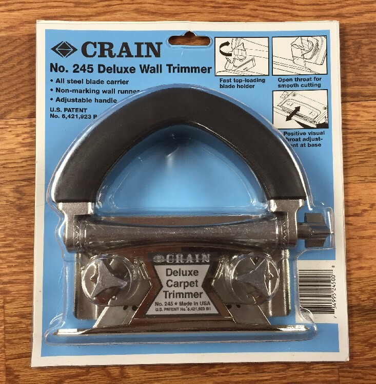 Crain 245 Carpet Wall Trimmer