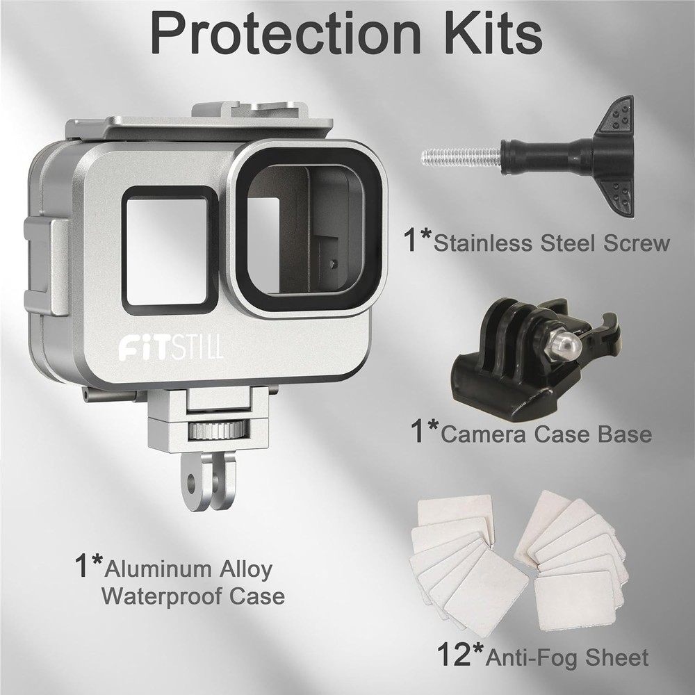 GoPro Hero 9-13 Black Protective Shell Dive Kit
