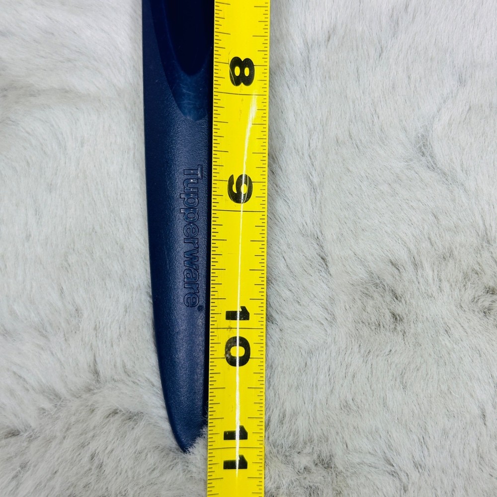 Tupperware Navy Blue Plastic Spoon 4960A-1