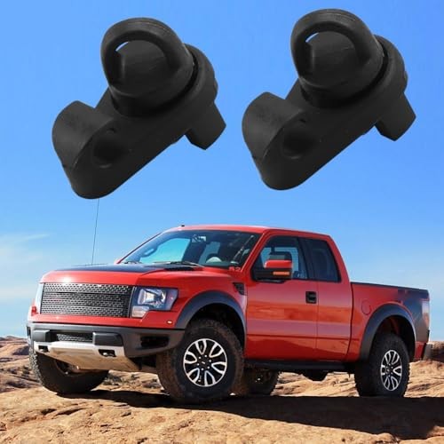 Bed Rail Tie Down with Hooks 4 Pack Mini Bed Rail Cleats Compatible with