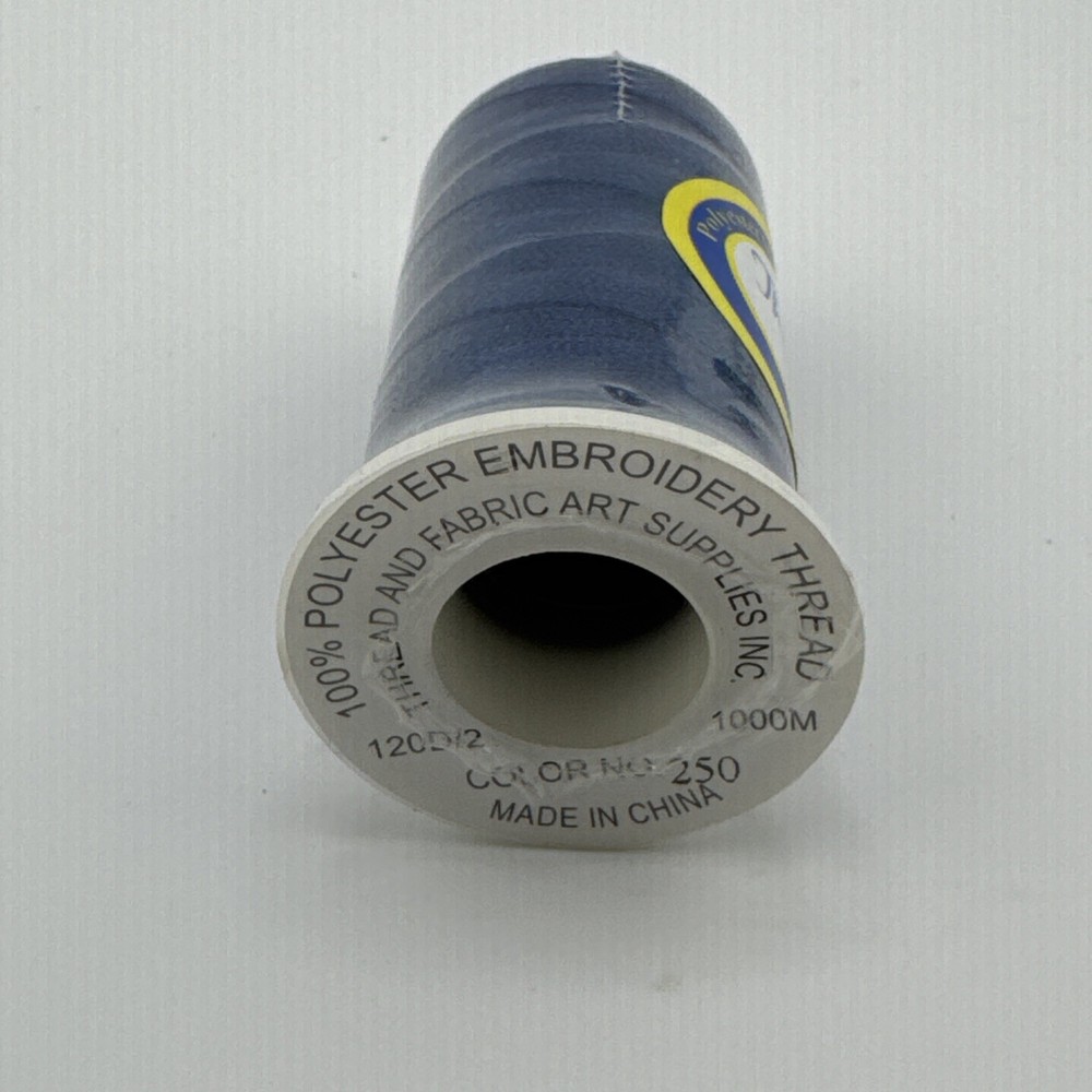 Thread Art Rayon Embroidery Thread 1000M 5 Rolls Assorted