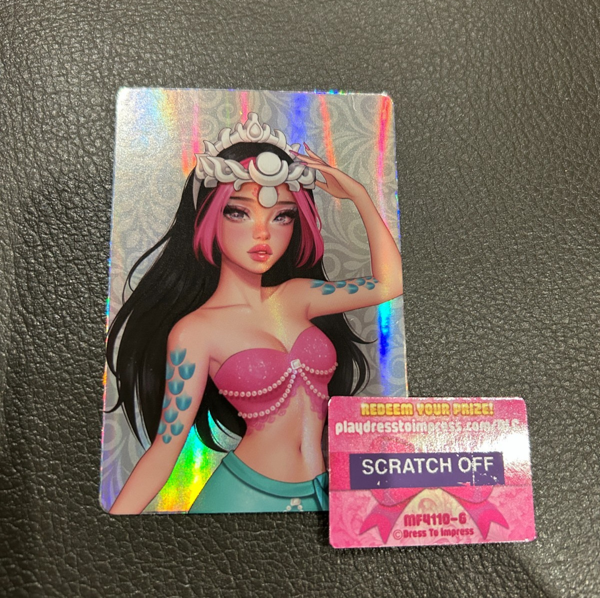 Dress To Impress Series 2 DLC Mystic Mermaid Toy Code G Sent Fast Via Ebay Msg