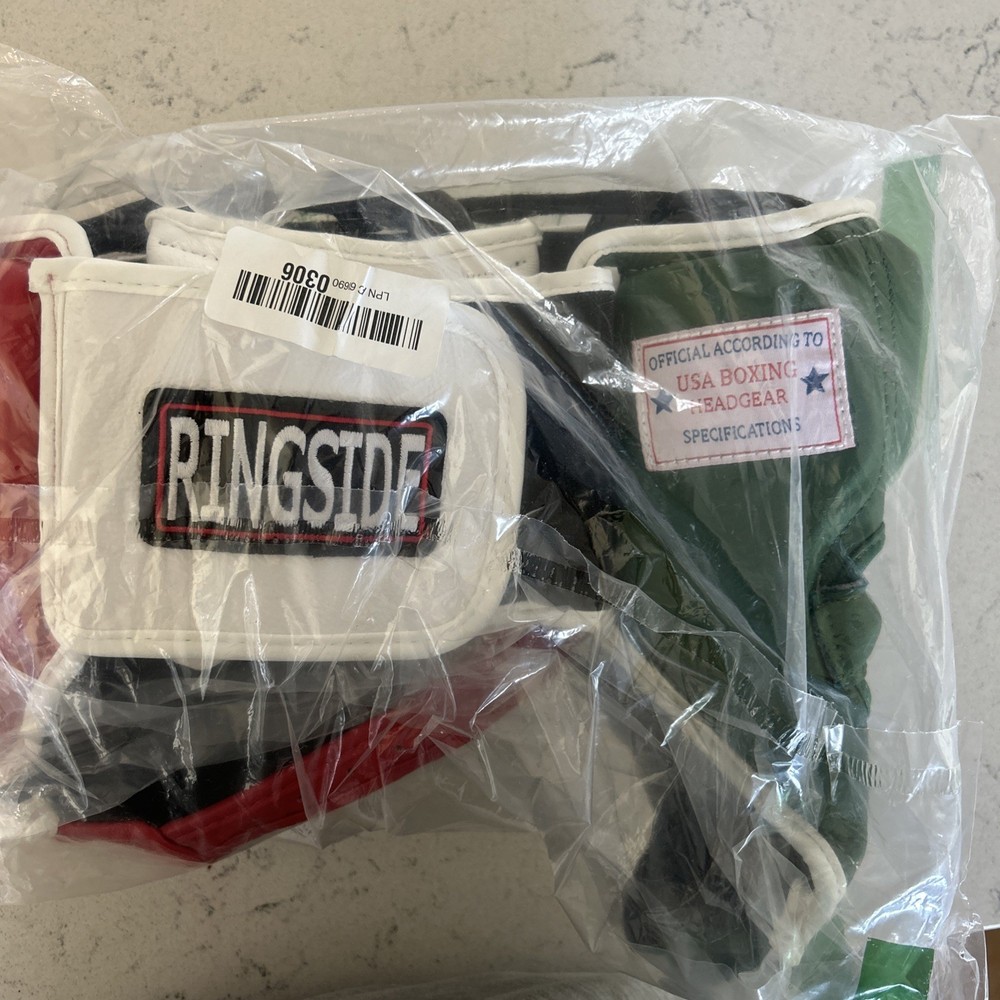 Ringside Competition Boxing Headgear - With Cheeks - Mexico Flag - Medium