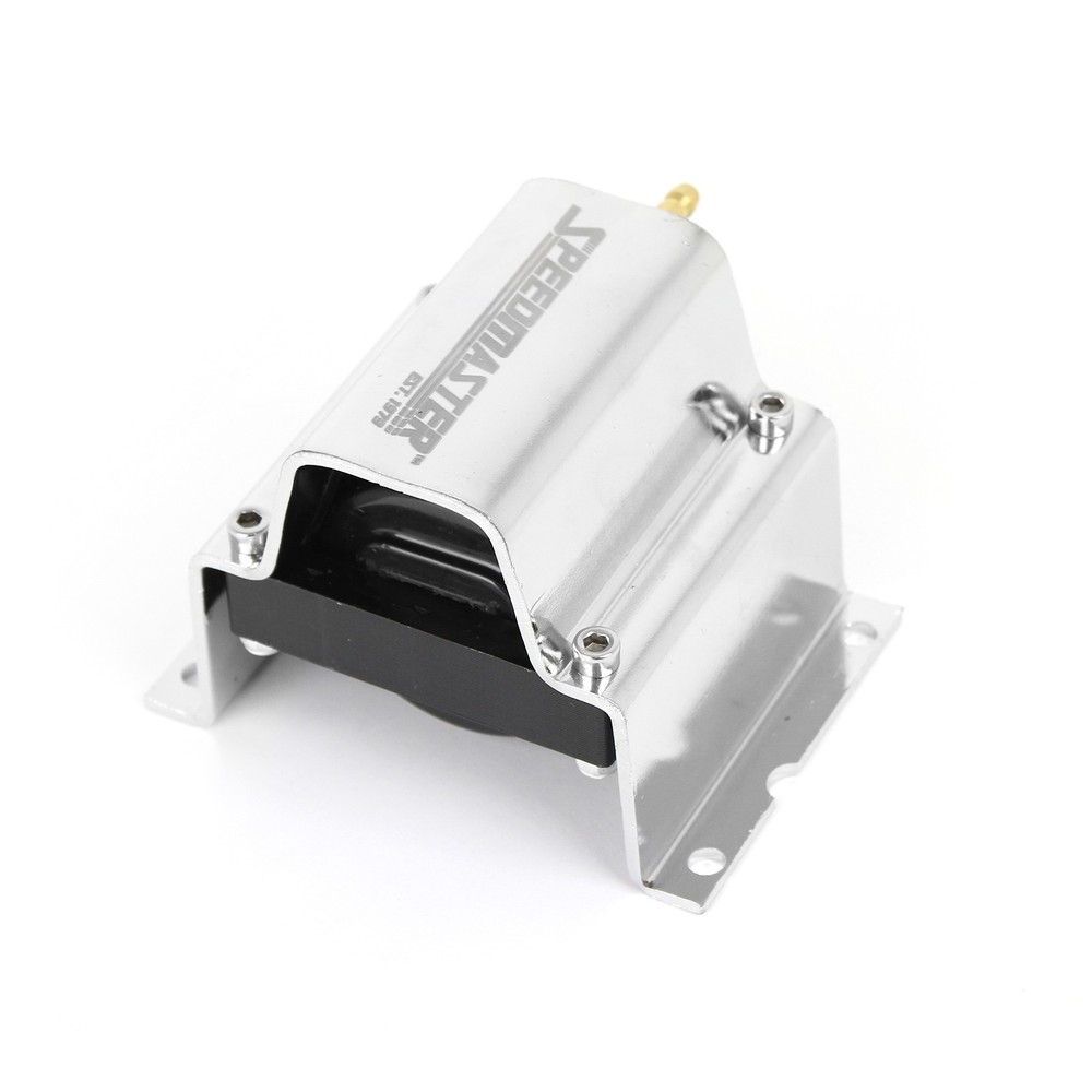 Universal 12V High Output External Male E-Core Ignition Coil - Chrome