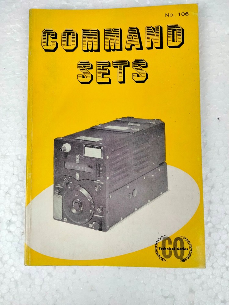 Command Sets 1957 Ham Radio Equipment Transmitters Receivers Specs Guide