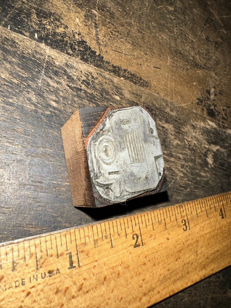 Printing Block “ Antique Camera “￼