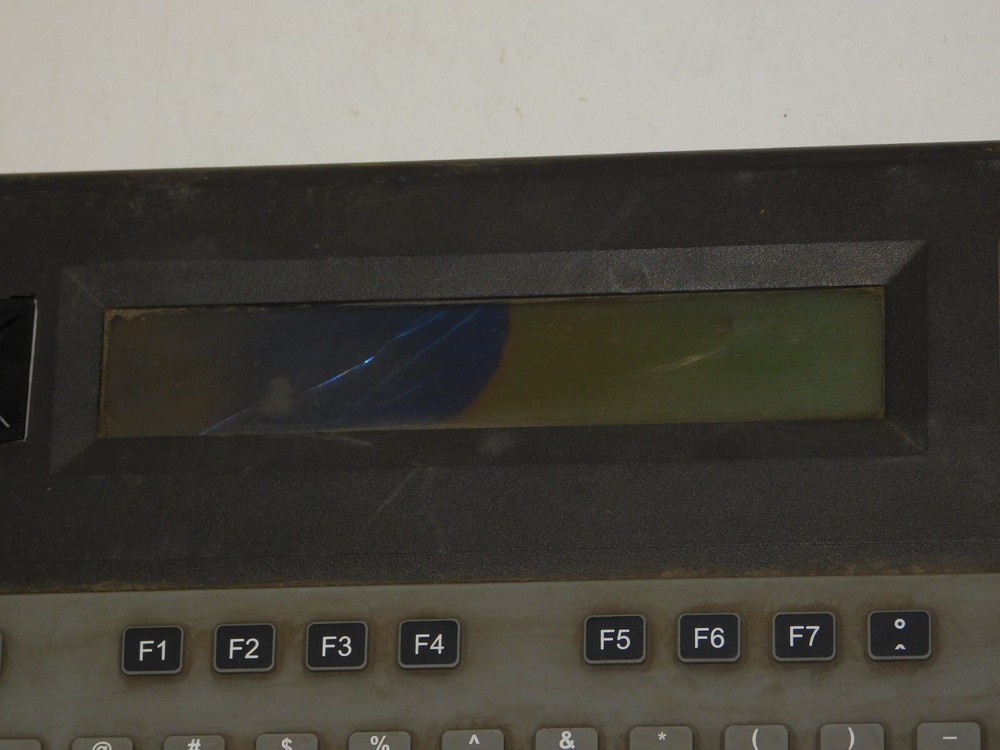 Telesis TMC420 Controller LCD Display Keyboard Pinstamp Marking System Terminal