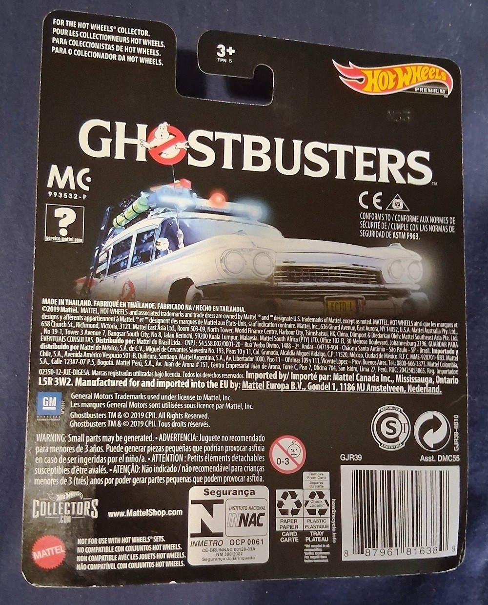 Hot Wheels 2020 Real Riders Ghostbusters ECTO-1 Die-Cast Vehicle LIMIT 2