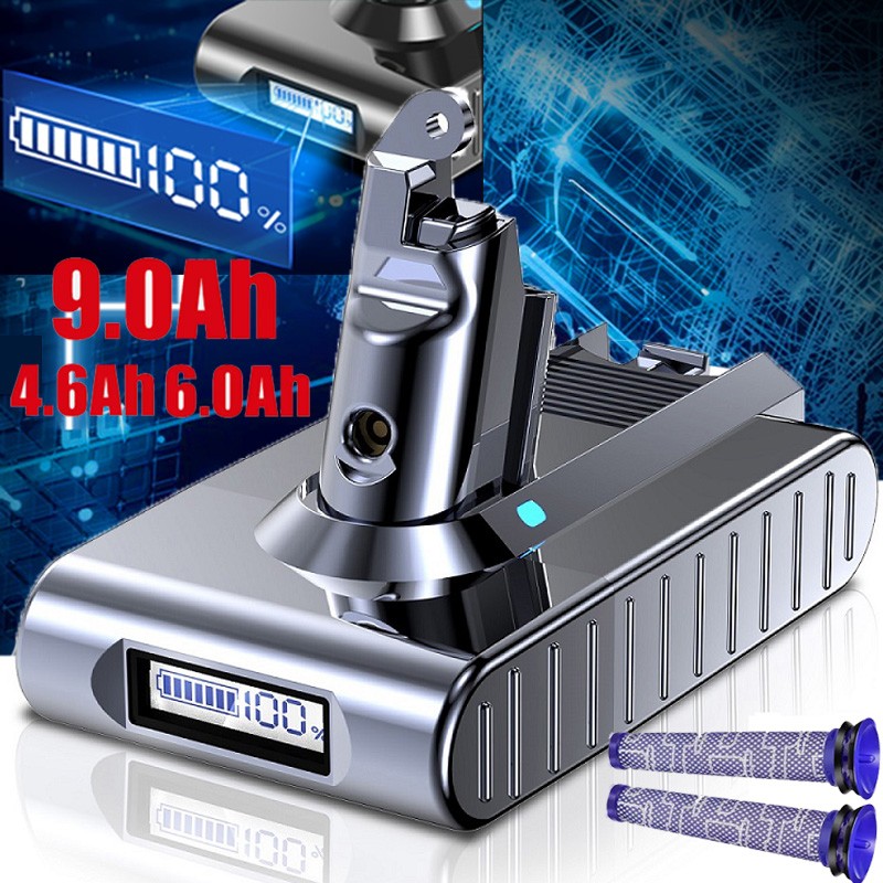 9500mah V6 Battery For Dyson V6 SV03 SV04 SV05 SV08 DC59 DC61 Animal Battery