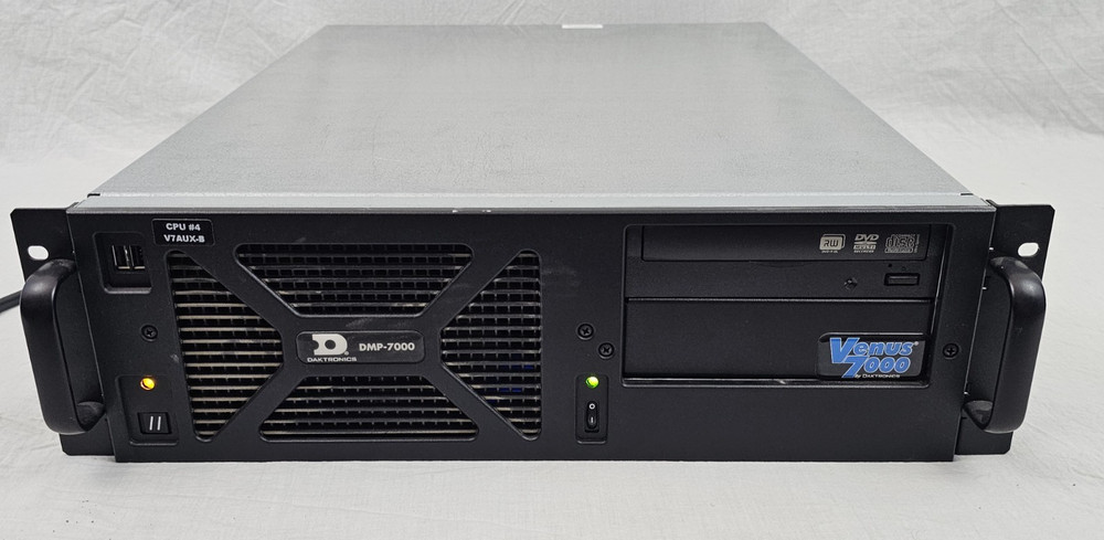 DAKTRONICS VENUS 7000 DIGITAL MEDIA PLAYER CPU 730 A-2574