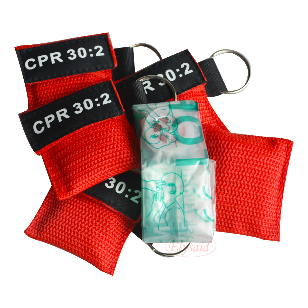 Face Shield CPR AED First Aid Training CPR 30:2 CPR Face Mask Keychain