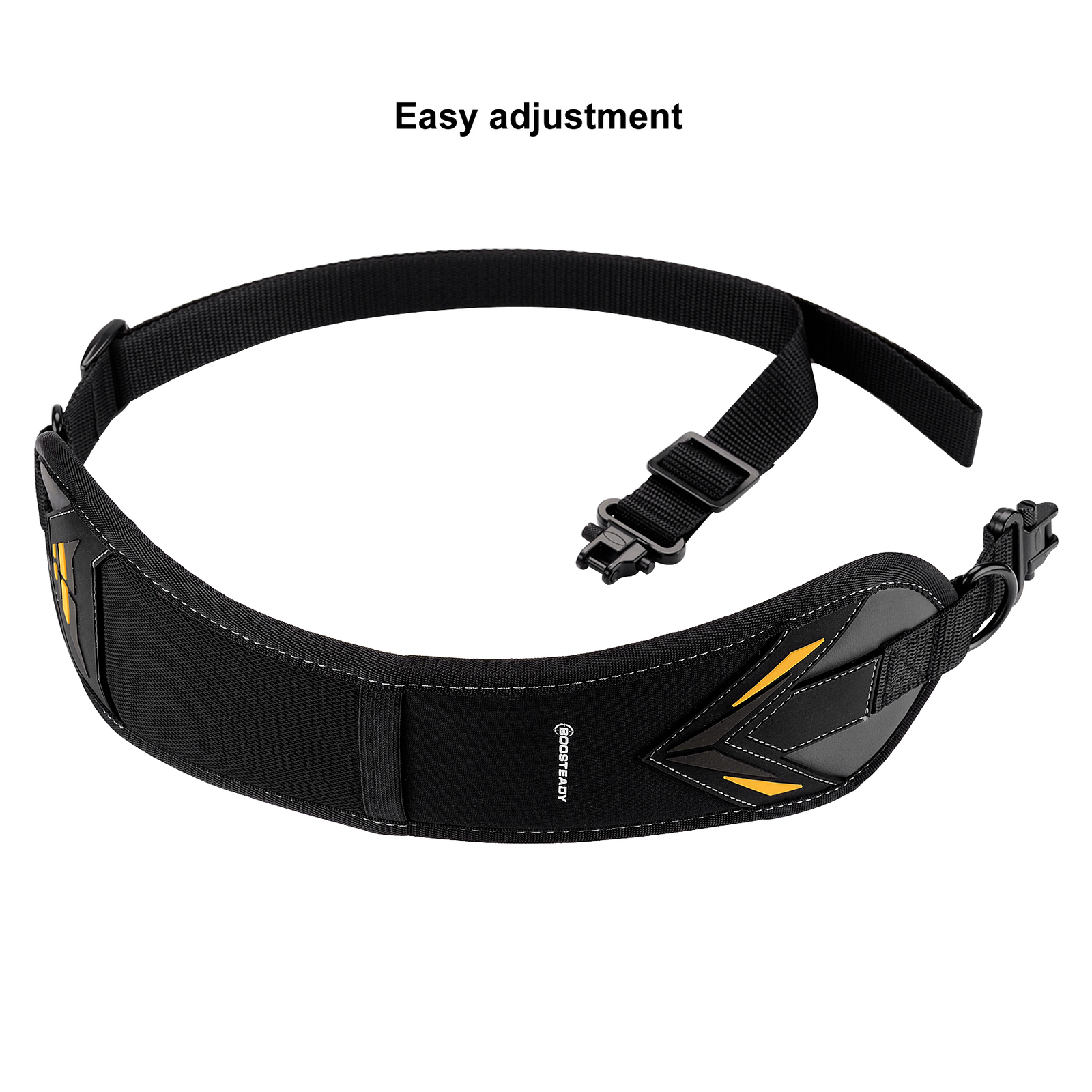 Black 2 Point Gun Sling with Skin Neoprene Fabric Backing Adjustable Length