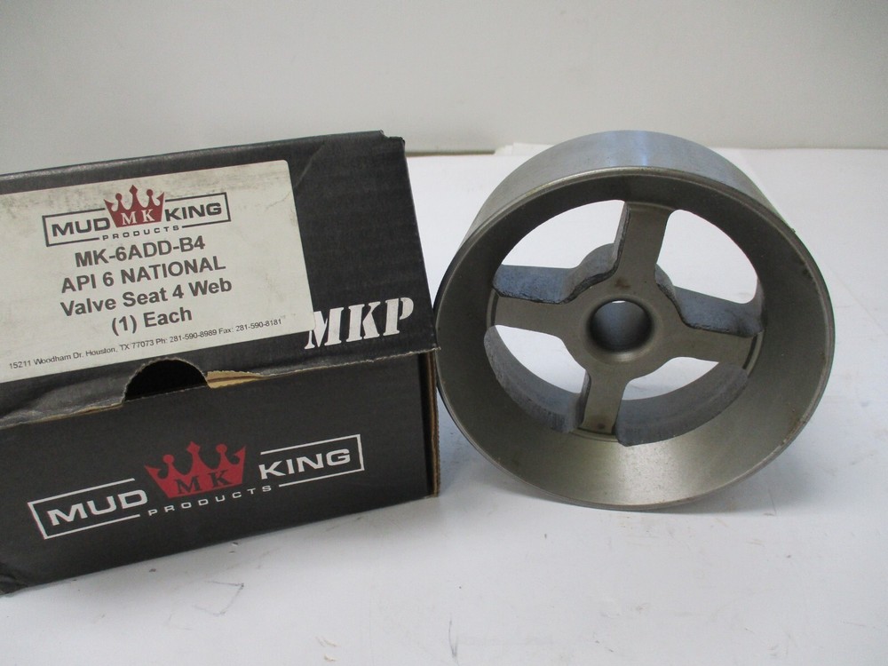MUD KING MK-6ADD-B4 API 6 NATIONAL VALVE SEAT 4 WEB