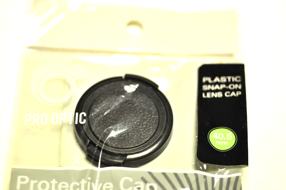 Pro Optic 40.5mm pinch-on front lens cap. New