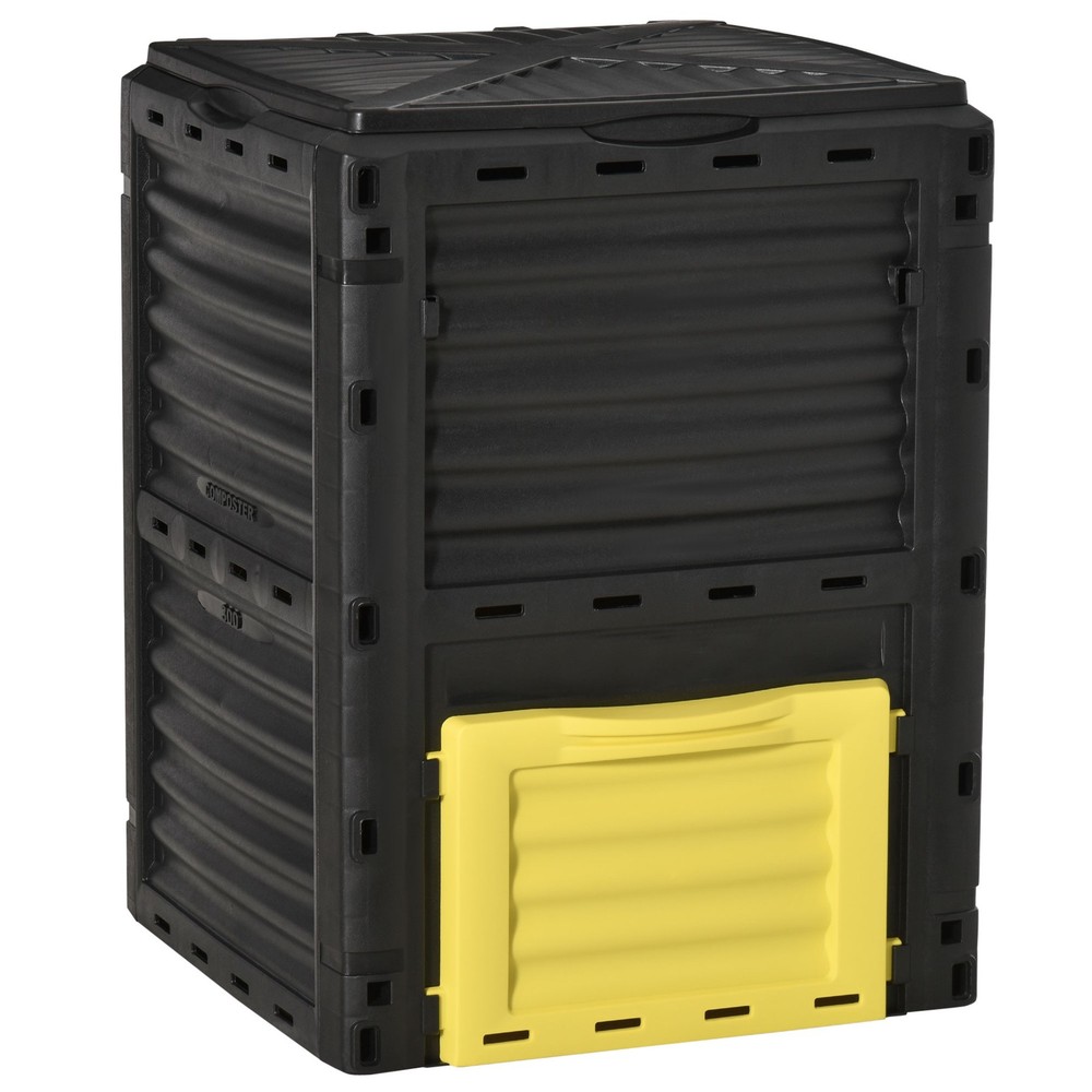 Garden Compost Bin 80 Gallon Outdoor Large Capacity Composter Fast Create