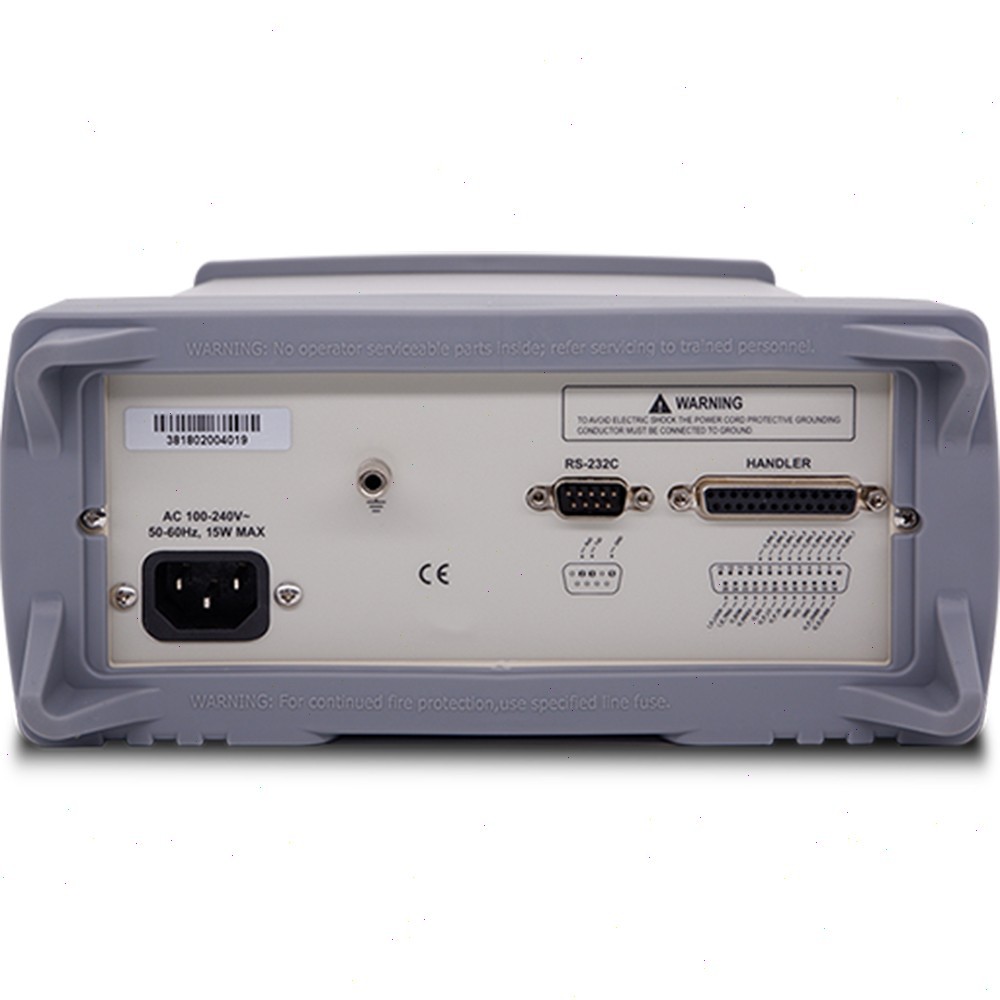 High Frequency LCR Meter with DC BIAS -2.5V~+2.5V (0.5%+0.005V) DCR Function