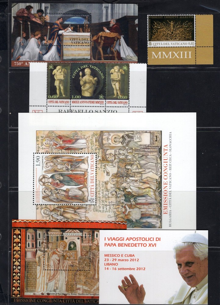 2013 Vaticano annata Cpl MNH