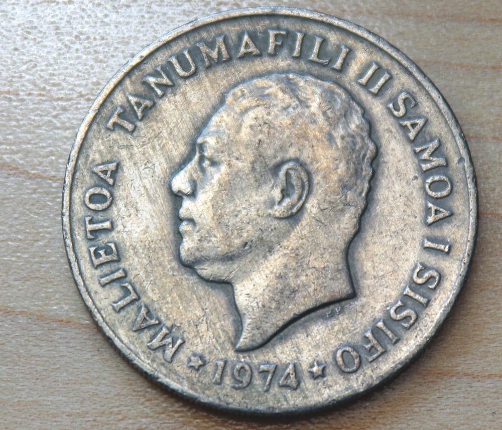 1967 Samoa 20 Sene