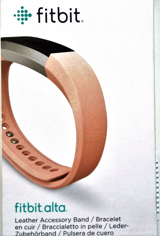 Fitbit Alta Leather Band Replacement Accessory Small Pink Original New Sealed!