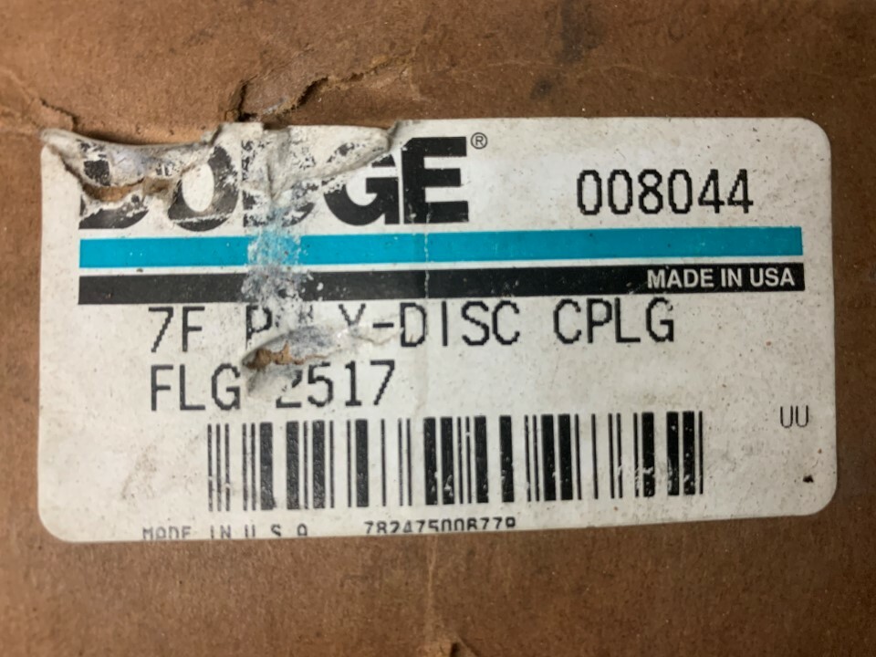Dodge Poly-Disc Coupling Model: 008044 7F 2517