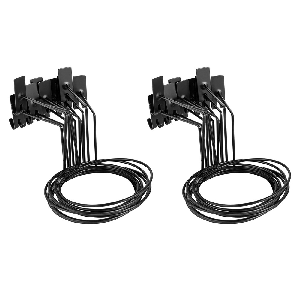 24 Premium Iron Hat Racks - Space-Saving Wall Mount Hang Display Hooks