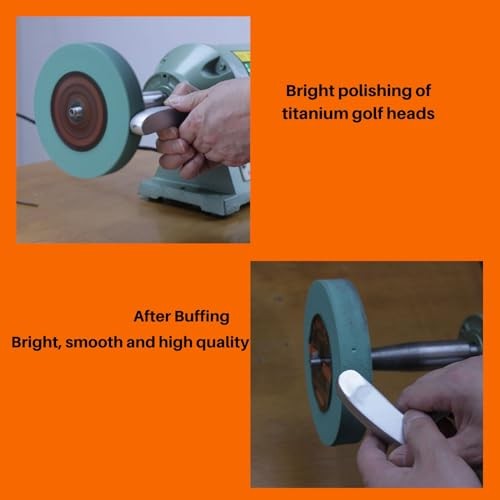 Elastic Polyurethane Buffing Wheels 6 Inch 2000 Grit. for Mirror Polished