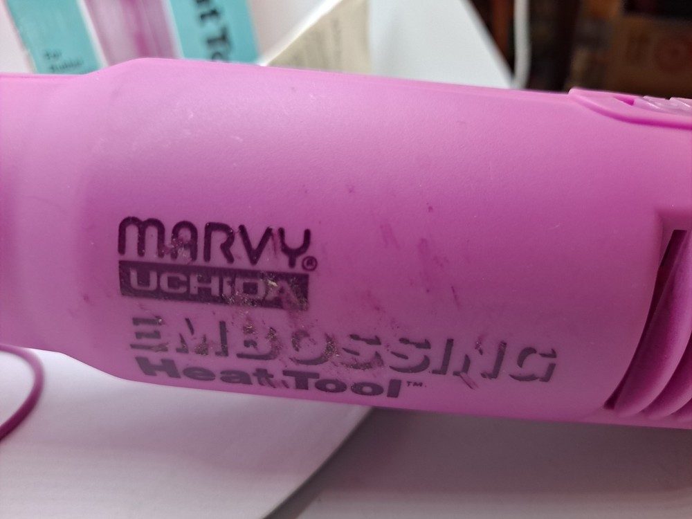 Marvy Uchida Embossing Heat Tool (Model 2000) Rubber Stamp Embossing