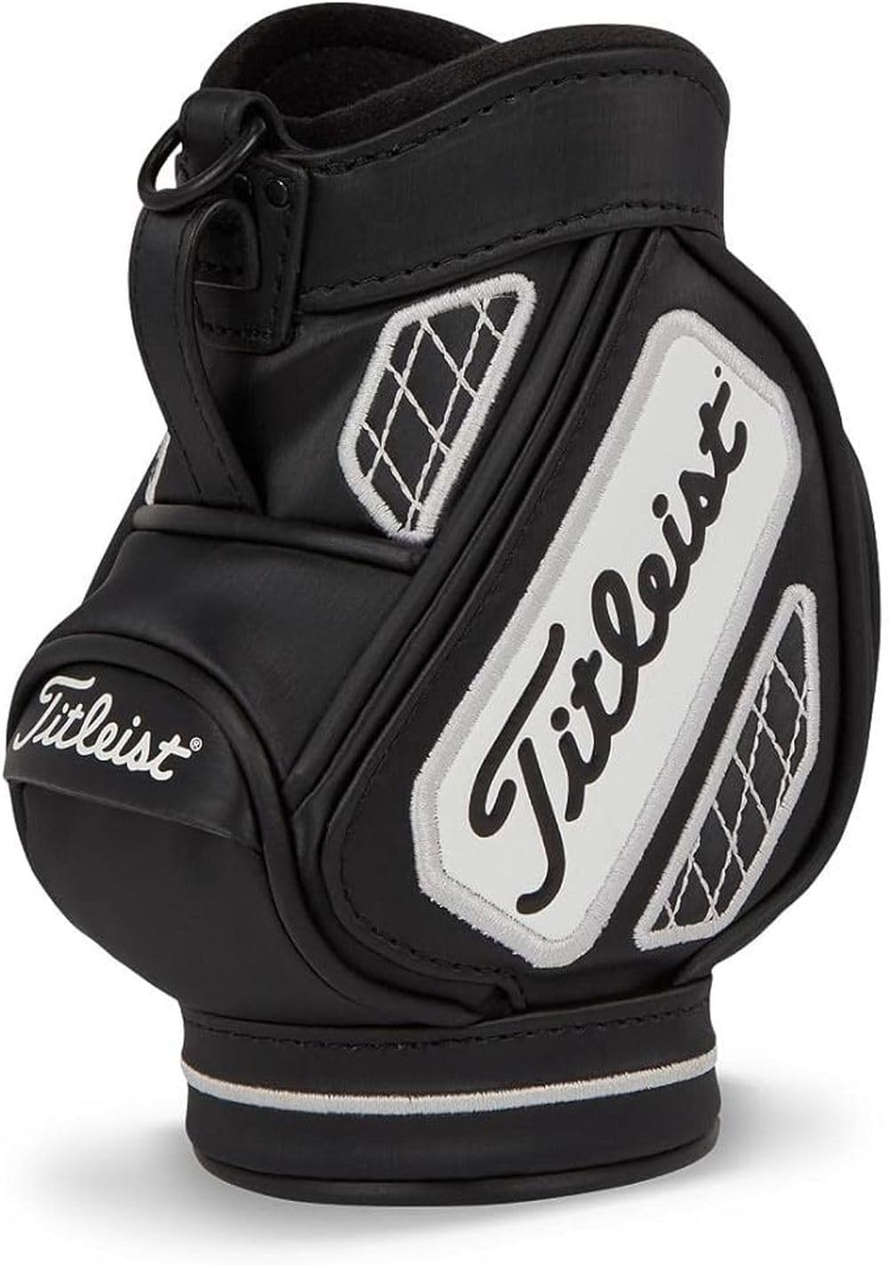 NEW Titleist Desk Caddy (Black/White, 5.9"x3.6") 2025 Mini Display Bag
