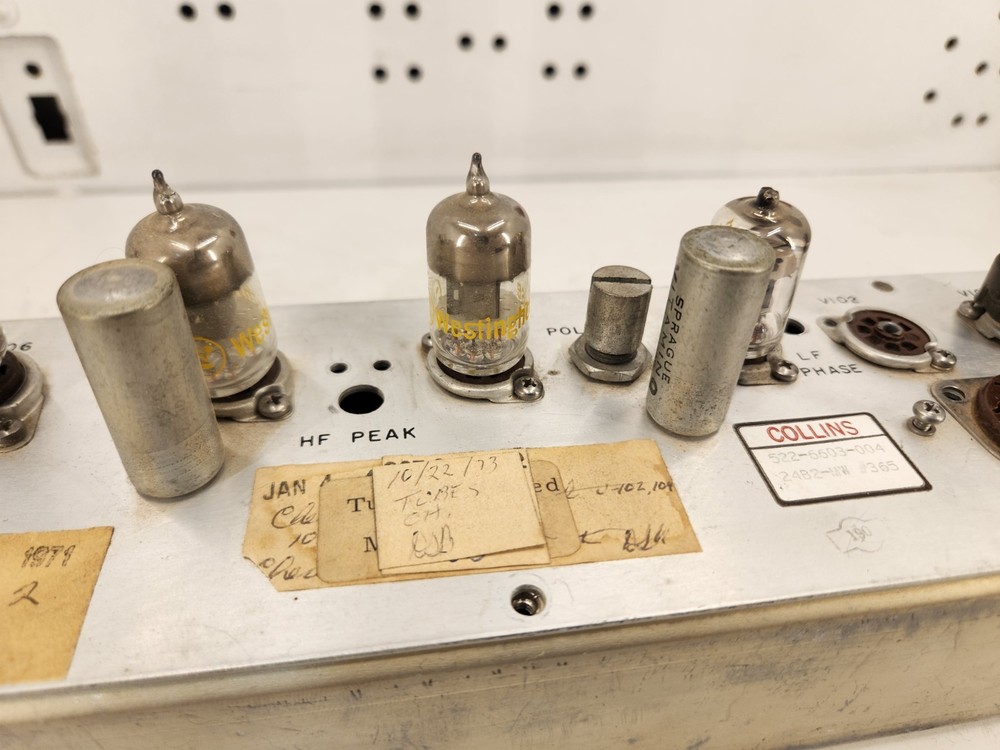 Collins Tube Audio / Radio component Module & Tubes, Likely 1950s/60s Untested